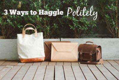 3 Ways to Haggle Politely