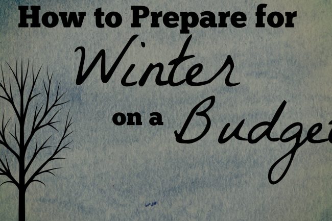 How to Prepare for Winter on a Budget