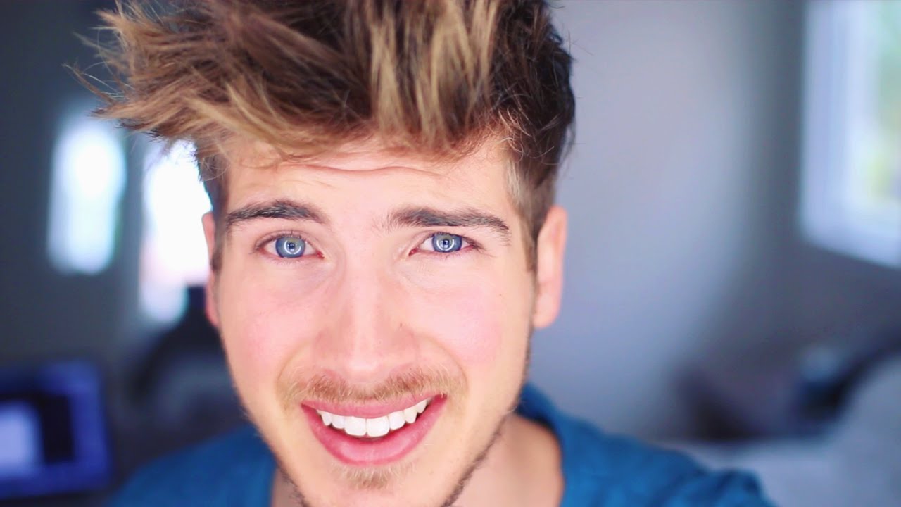 1. Joey Graceffa's Blue Hair Transformation - wide 4