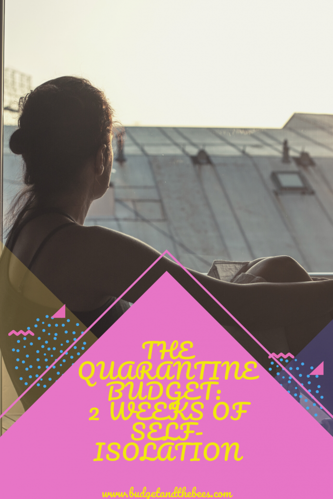 The Quarantine Budget: 2 Weeks of Self-Isolation