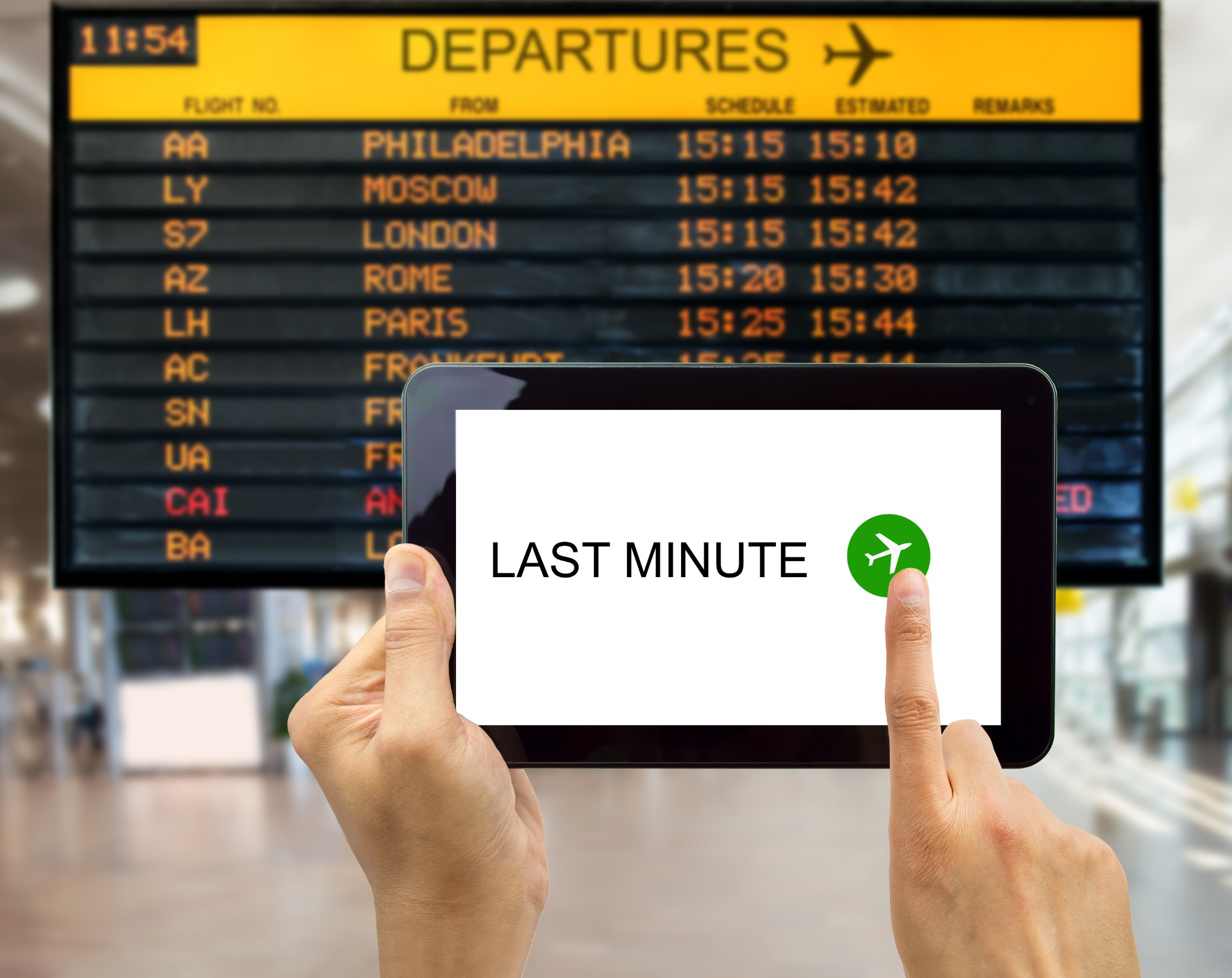 do travel agents do last minute deals