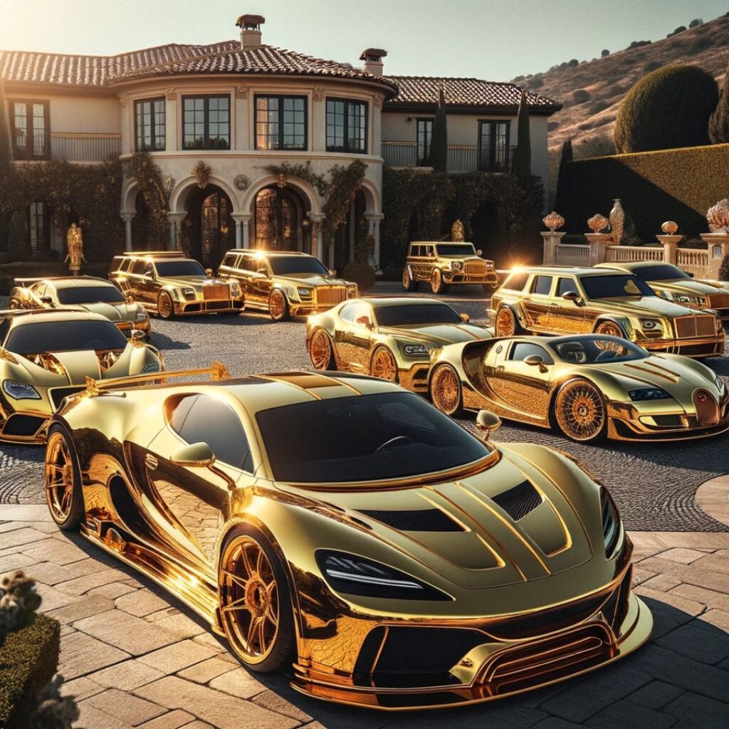 Gold-Plated Cars