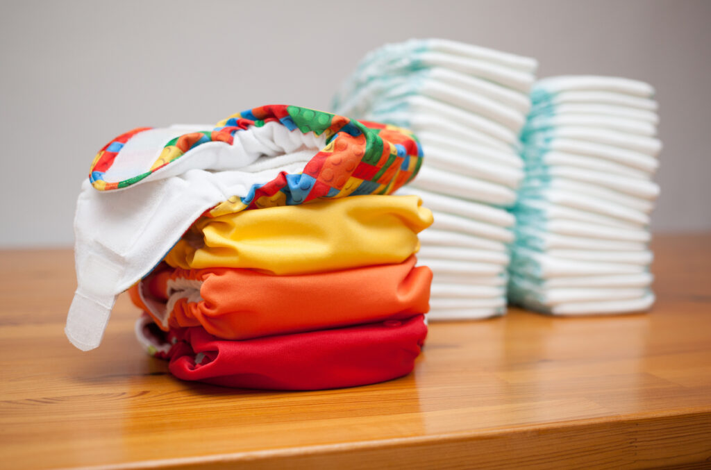 12. Using Cloth Instead of Disposable Products