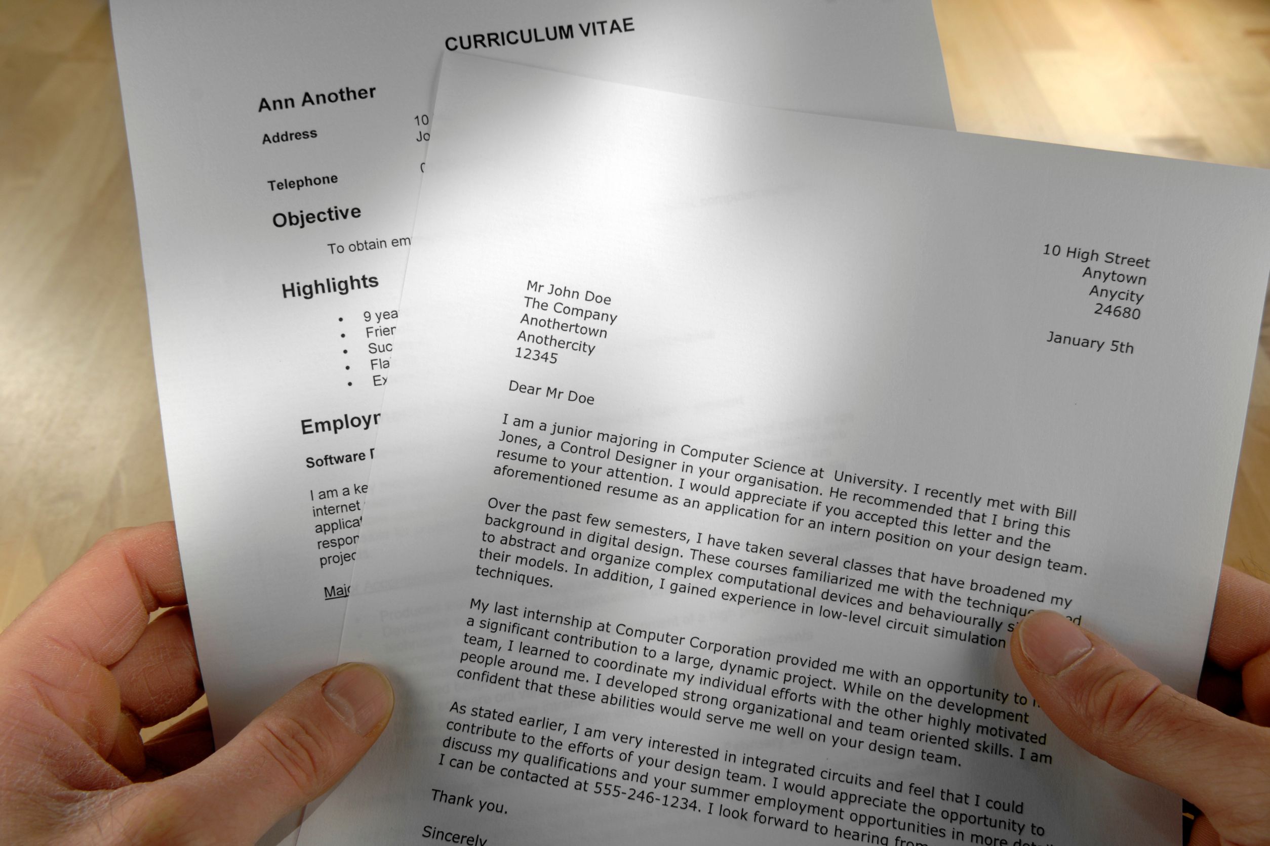 Skipping the Cover Letter