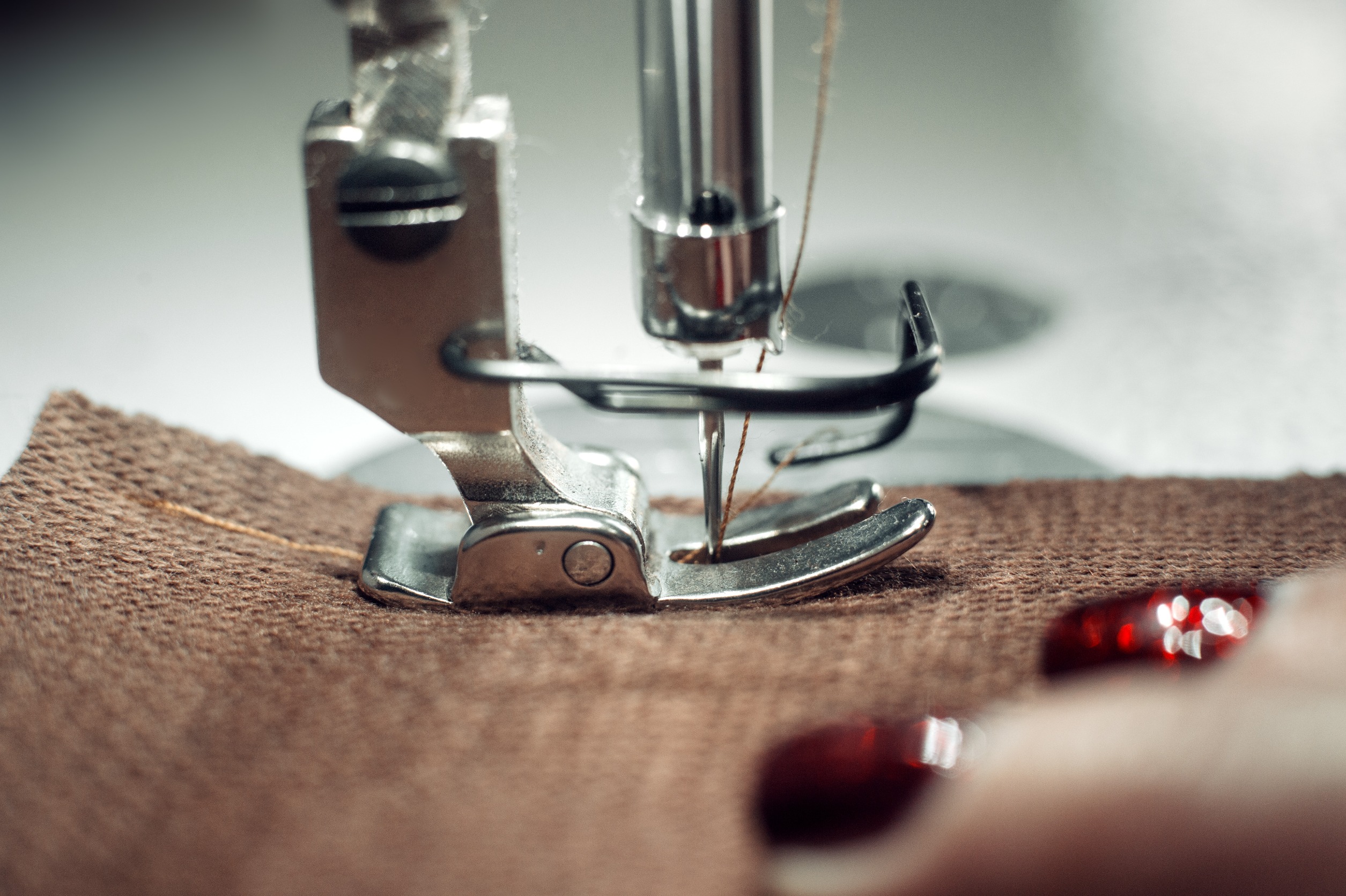 Using a Sewing Machine