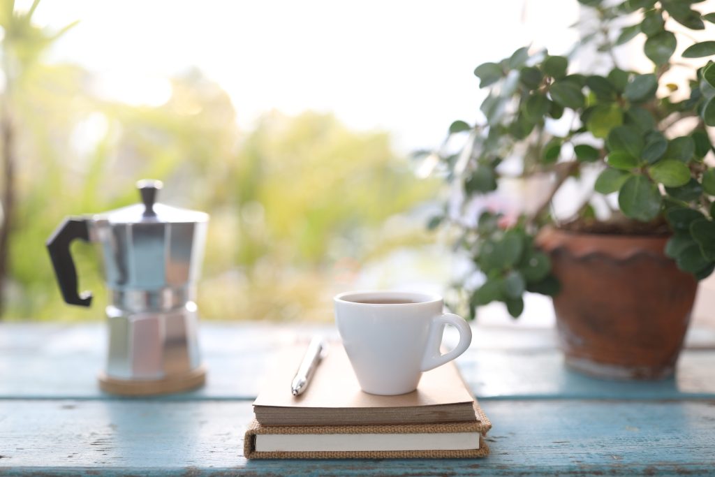 peaceful morning routine
