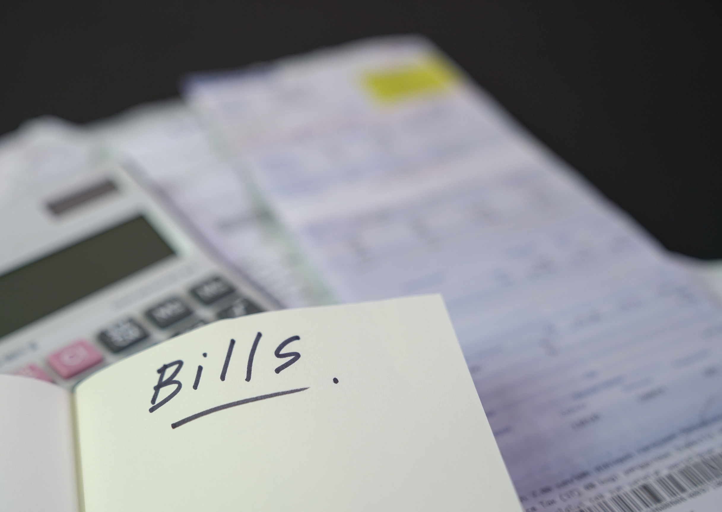 unpayable bills