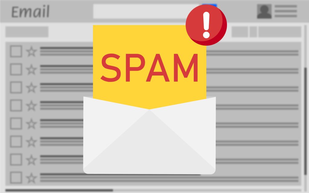 flagged as spam