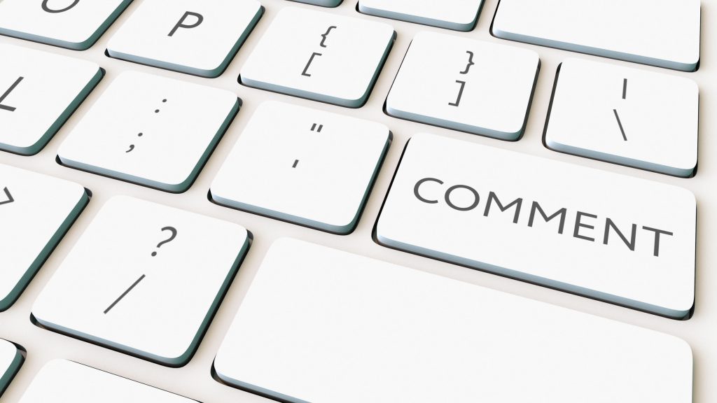 online comments