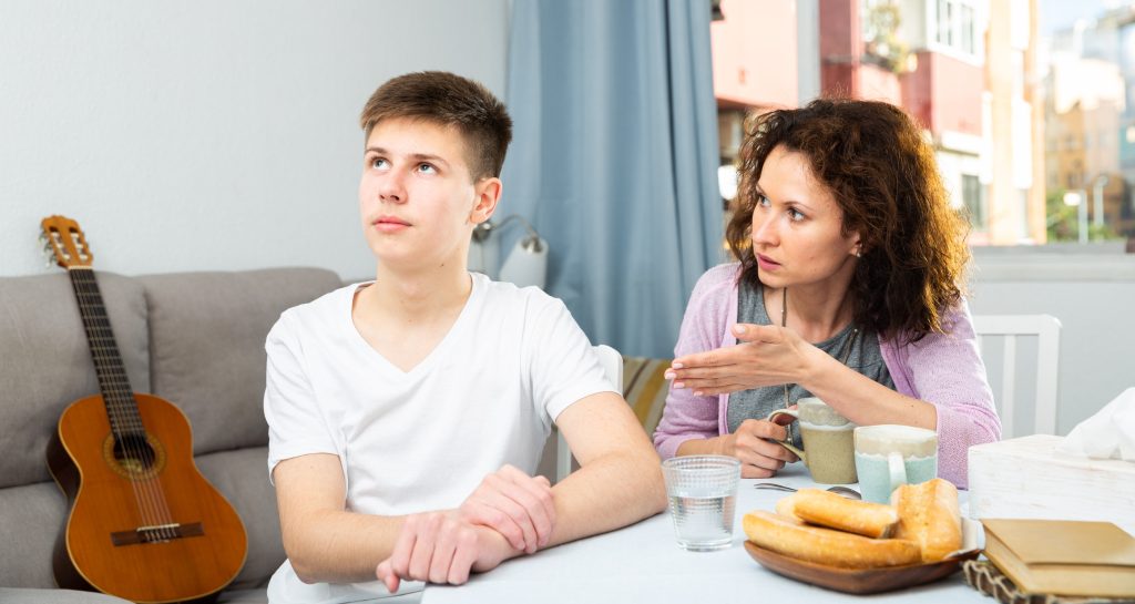 support an anxious teen