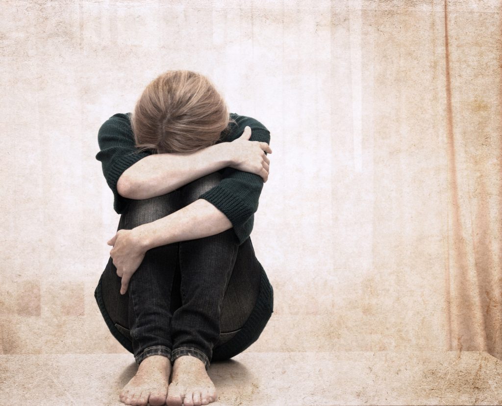 someone grieving