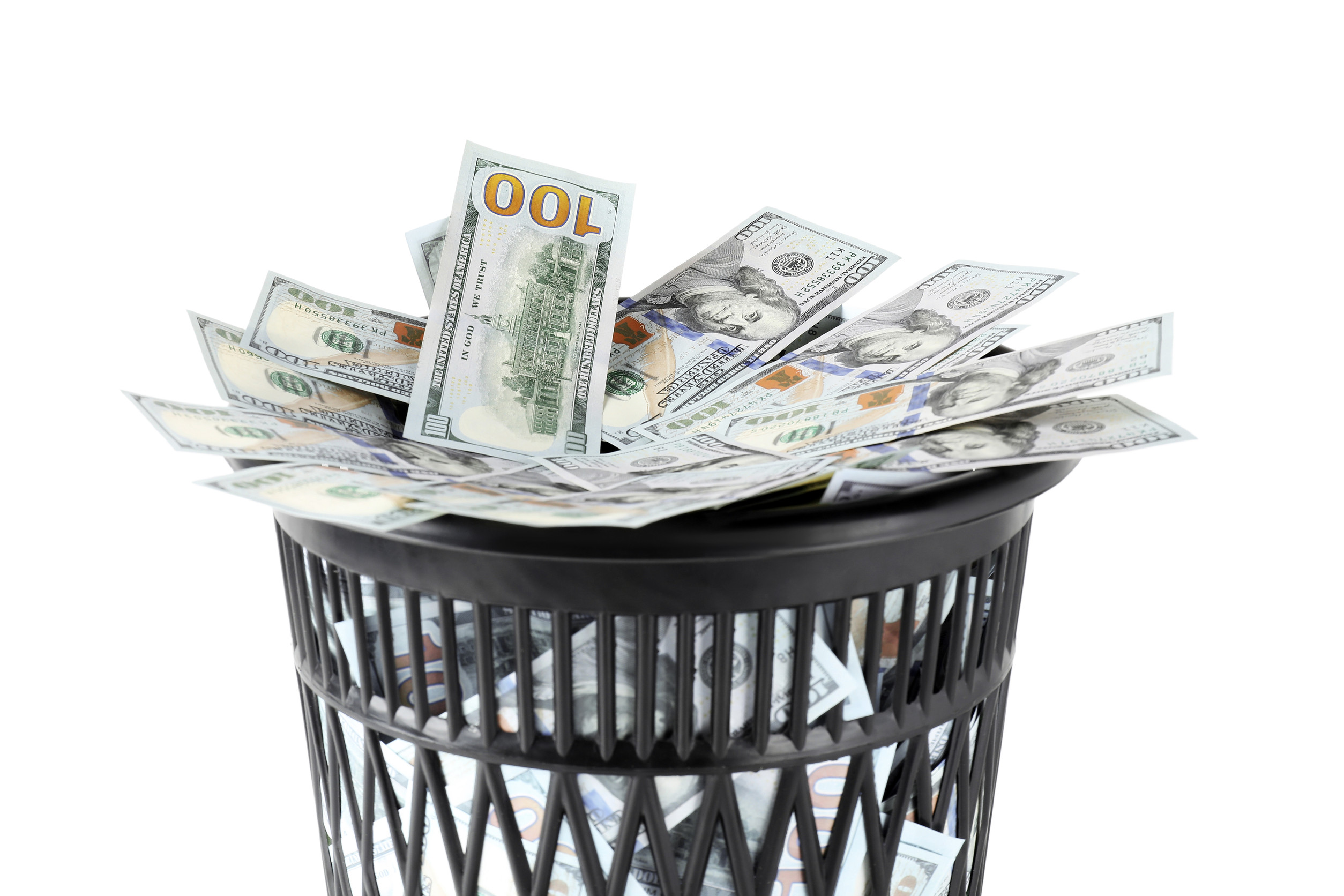wasting money