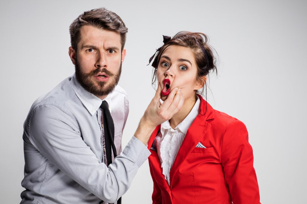 embarrassing your partner