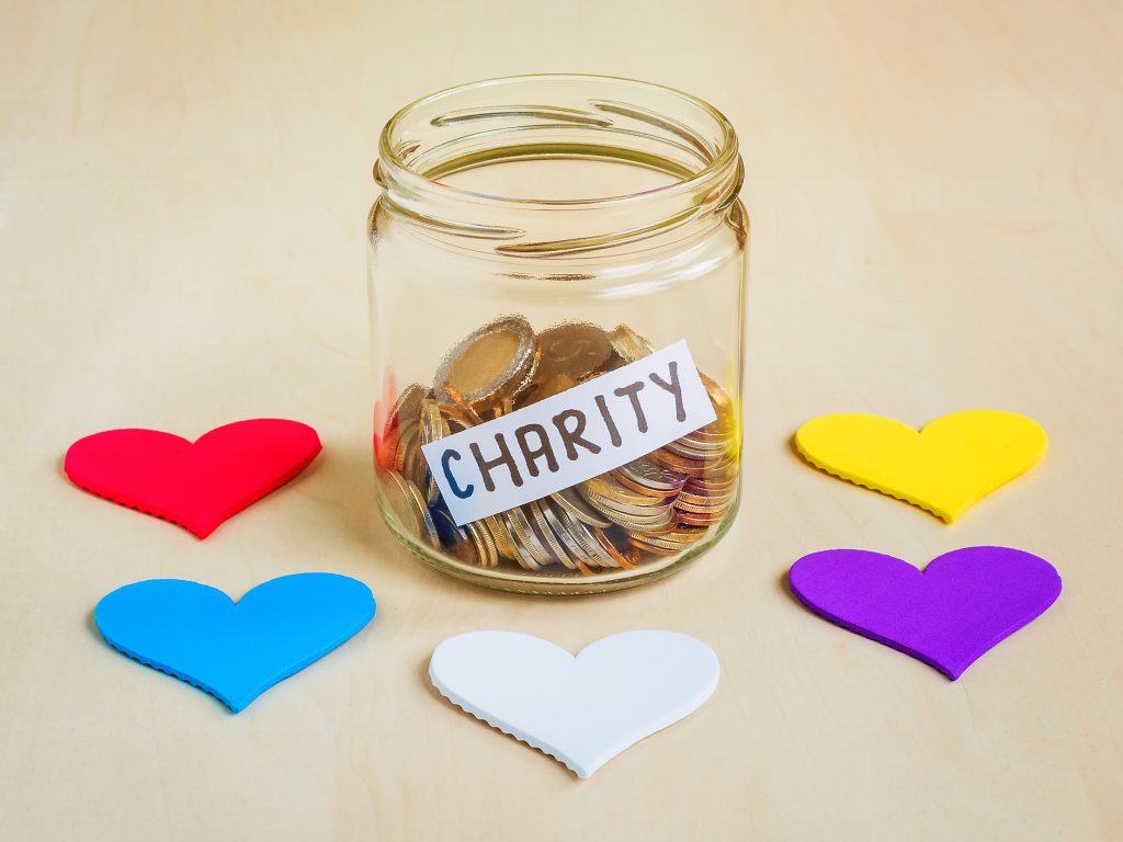 fake charity drives