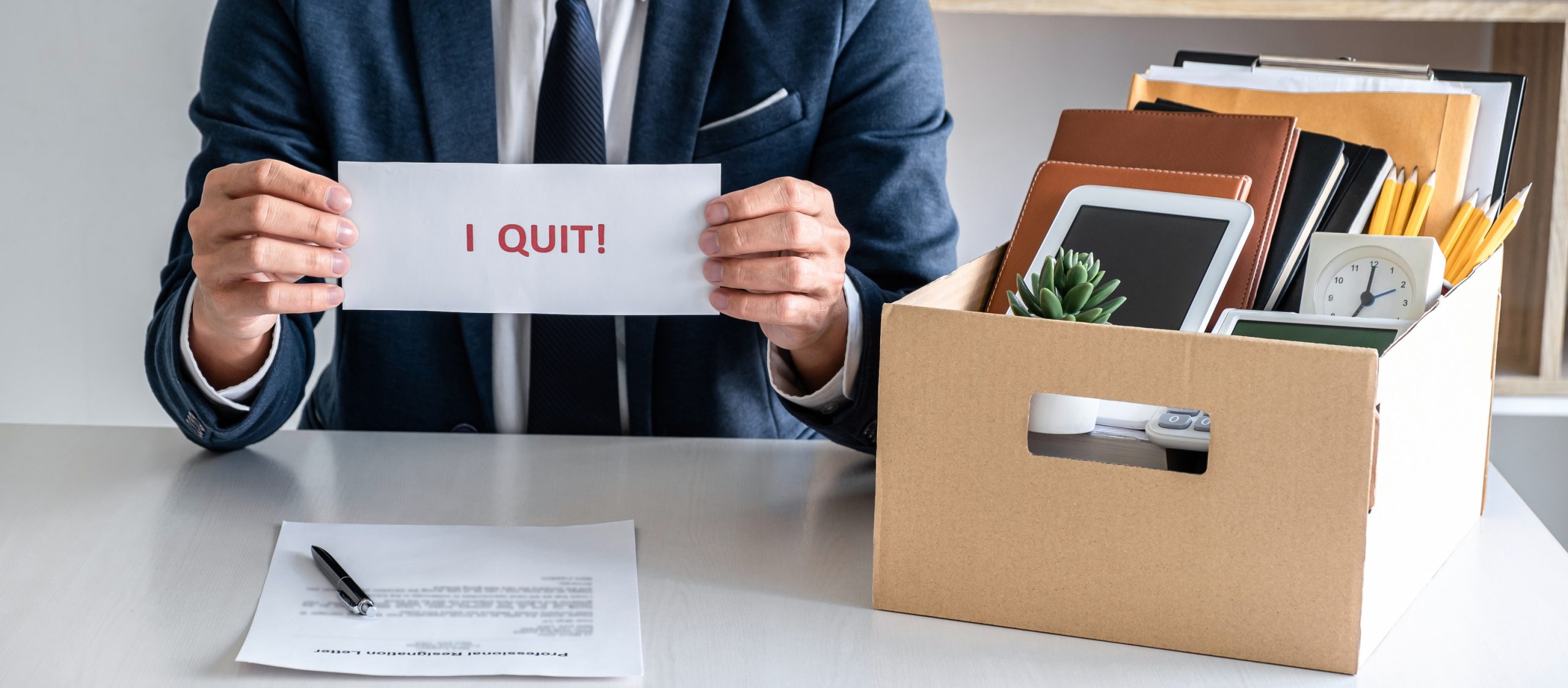 quitting a job saved mental health
