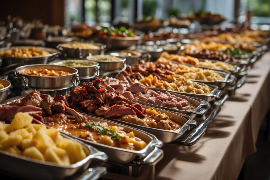 Hotel buffet etiquette