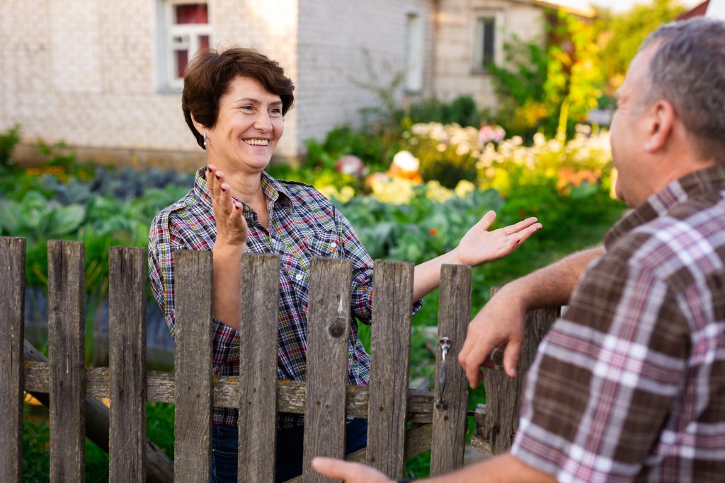 neighbor gathering intel