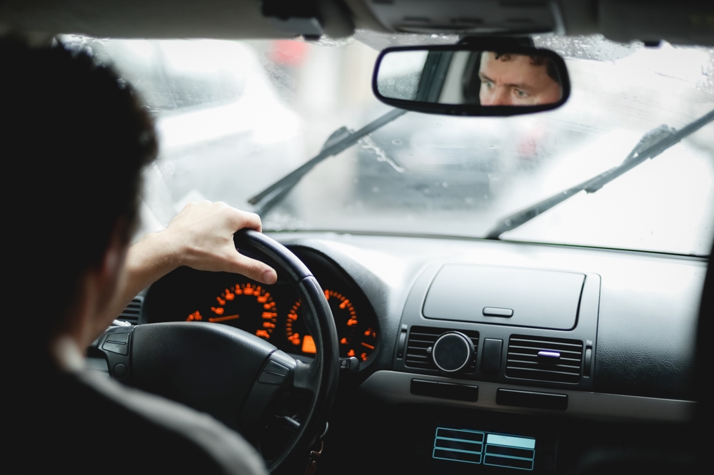 driving in rain