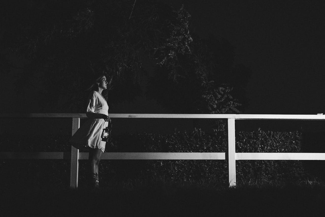 women at night